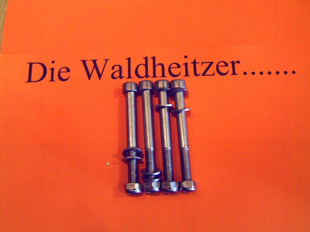 Edelstahlschraubensatz Motorhalter vorn Edelstahlschraubensatz Motorhalter vorn